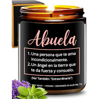 Abuela Candle, Best Abuela Gifts From Grandchildren Grandson, Happy Birthday Abuela Gifts In Spanish, Regalos Para Abuela Candle Gift For Abuela Spanish Gift, Mejor Abuela Gifts For Abuela In Spanish