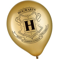 Latex Balloons - 12"" - Perfect For Birthdays, Theme Days & Special Events, Harry Potter Hogwarts United, Pack Of 6