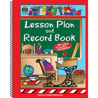 Teacher Created Resources Lesson Plan And Record Book