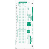 Official Scantron Brand 882-E Answer Sheet (50 Pack)