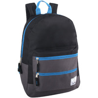 Trail Maker Multi-Color Back Pack With Adjustable Padded Shoulder (Black)
