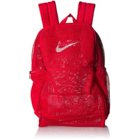 Nike Brasilia Mesh Backpack 9.0, University Red/University Red, One Size