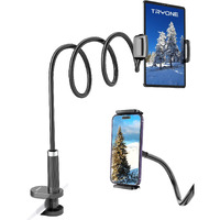 Gooseneck Tablet Holder Stand For Bed: Adjustable 39.4Inch Flexible Lazy Arm Tablets Mount Compatible With Ipad Pro Air Mini | Galaxy Tab | Kindle Fire | Switch Or Other 4.7-12.9"" Device