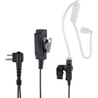 Motorola Cp200 Cp200D Earpiece, Compatible With Motorola Bpr40 Cp100D Cp185 Rdm2070D Two Way Radio Headset Walkie Walkie Surveillance Kit Police Headphones (Motorola 2 Pin)