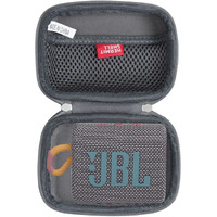 Hermitshell Hard Travel Case For Jbl Go 3 / Jbl Go 4 Portable Bluetooth Speaker (Gray)