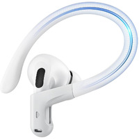 Gcioii Memory Titanium Alloy Ear Hooks For Airpods Pro 2, Airpods Pro,Airpods 3Rd [Added Anti-Lost Lanyard],Anti-Slip Sports Accessories Ear Hooks,Comfortable Fit (White)