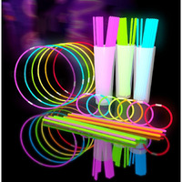 Glow Fever 209Pcs Glow Sticks Bulk Party Pack Includes 100 8"" Glow Sticks And 109 Accessories, With Bonus Connectors For Glow Sphere And Eye Glasses, For Party Festivals Rave Halloween