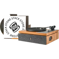 Savage The One Record Player, High Fidelity Vinyl Record Player With Built-In Speakers, Magnetic Cartridge, High-Performance Ti Amplifiers & Operational Amplifier Turntable Bluetooth 5.0 Input