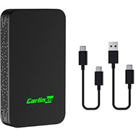 Carlinkit 5.0 Wireless Carplay 2024 Apple Wireless Carplay Adapter 2Air For Wired Carplay & Wired Android Auto Cars. Chip 5G Wifi 5.8 Ghz Easy And Fast Auto Connection Online Upgrade
