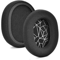 Replacement Fabric Ear Pads Cushion Earmuffs Compatible With Steelseries Arctis 3 / Arctis 5 / Arctis 7 Arctis 9 / Arctis 1 / Steelseries Arctis Pro Lossless Wireless Gaming Headphone (Black_Gray)
