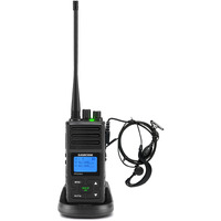 Samcom Walkie Talkies Rechargeable Long Range Two-Way Radios With Earpieces,Samcom 2-Way Radios Uhf Handheld Transceiver Walky Talky With 1500 Li-Ion Battery And Charger(1 Pack)