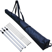 Hecis Backdrop Stand Bag, 8Ft Pipe And Drape Carry Bag, Upright Bag, Crossbar Bag, Pole Bag, For Pipe And Drape Backdrop Stand, Metal Backdrop Stand