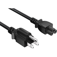 Cable Leader 10 Ft 18 Awg 3-Prong Notebook Ac Power Cord (Iec320 C5 To Nema 5-15P)