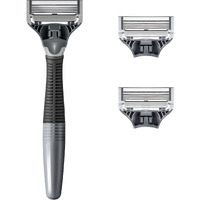 Harry's Shaving Razors For Men Includes 3 Razor Blade Refills (Charcoal)