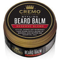 Cremo Styling Beard Balm, Distiller's Blend (Reserve Collection), Nourishes, Shapes And Moisturizes All Lengths Of Facial Hair, 2 Ounce
