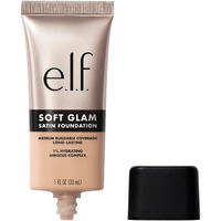 E.L.F. Soft Glam Foundation, Medium Coverage, Long-Lasting & Buildable Foundation For A Smooth, Satin Finish, Vegan & Cruelty-Free, 25 Light Neutral