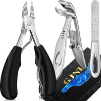Toenail Clippers For Thick Nails - 2024 New Angled Head Nail Clippers With Catcher, Podiatrist Wide Jaw Sharp Blade Heavy Duty Toe Nail Clippers Gifts For Men & Women Seniors