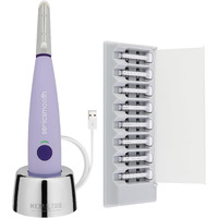 Michael Todd Beauty - Sonicsmooth Dermaplaning Tool - 2 In 1 Peach Fuzz Facial Hair Removal For Women - Dermaplane - Rechargeable With 8 Week Supply