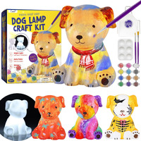 Laoese Paint Your Own Dog Lamp Kit, Art Supplies Arts & Crafts Kit, Painting Kit For Kids 6-12, Arts And Crafts For Kids Ages 8-12, Toys Girls Boy Birthday Gift Ages 3 4 5 6 7 8 9 10 11 12+