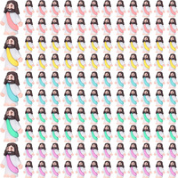Barydat 200 Pack Mini Jesus Figurines Bulk Tiny Jesus Toys Little Jesus Figures Christ Savior Religious Jesus Doll Stuffed Jesus For Hide Thanksgiving Day Sunday School Baptism Gifts(Macaron)