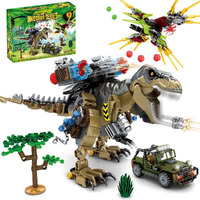 Mesiondy Building Blocks Toys Set 725 Pcs For Age 8 9 10 11 12 13 14 Years, Dinosaur Park World,Birthday Gifts For Boys And Girls