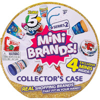 5 Surprise Mini Brands Collector's Case Series 2 (Comes With 4 Exclusive Minis) By Zuru, 7785