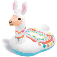 Intex Cute Llama Inflatable Pool Float: Animal Pool Toy For Kids - 2 Heavy-Duty Handles - 88Lb Weight Capacity - 44"" X 37"" X 53"" - For Ages 3+