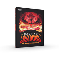 Unstable Games - Casting Shadows: Molten Rock Expansion - Designed To Be Added To Your Casting Shadows Base Game - 2-6 Players - Ages 12+