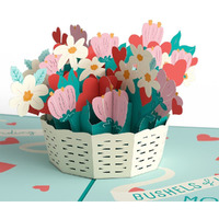 Lovepop You Put The Grand In Grandma Mothers Day Pop-Up Card, 5 X 7, Mother's Day Gift For Grandmother, Pop-Up Flower Basket