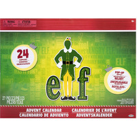 Jakks Holiday Elf Advent Calendar, Enjoy 24 Days Of Fun Collectible Surprise Figures