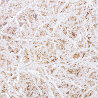 Zwish 150Grams / 5.3 Oz White Crinkle Cut Paper Shred Filler Gift Boxes Filler Gift Wrapping Gift Basket Filler For Gift Wrapping & Basket Filling