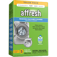 Affresh Washing Machine Cleaner, Cleans Front Load And Top Load Washers, Including He, 5 Tablets