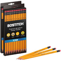 Bostitch Office Premium #2 Pencils, American Cedar Wood, Pre-Sharpened, Hb Graphite, 24-Pack (Bacp12Y-2Pk)