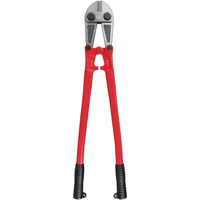 Olympia Tools 24"" Heavy Duty Bolt Cutter With Drop Forged Alloy Steel And Ergonomic Grip Rubber Handles For For Cutting Fence, Steel Wire, Chain, Screws, Rivet