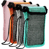 4 Pcs Bar Soap Pouch Soap Savers Exfoliating Net Soap Coarse Mesh Soap Bag Loofah Body Scrubber Hanging Rope Bags Exfoliator For Bath Shower For A Deeper Scrub And Lather