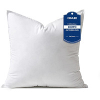 Miulee 24X24 Down Alternative Pillow Insert Euro Decorative Throw Pillow 24 Inch Body Pillow Bed Sleeping Pillow Ultra Soft Fluffy Pillow Form For Sofa Couch Bed