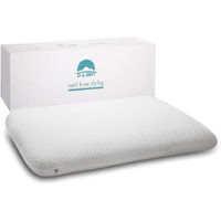 Dlight Bd Slim 3.2"" Stomach Sleeping Memory Foam Pillow-Thin, Flat, Soft Yet Supportative For Belly, Back& Stomach Sleepers