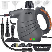 Handheld Steam Cleaner, Portable Steamer For Cleaning, With Steam Lock Button For Hands-Free Steaming, 12 In 1 Set Pressurized Hand Held Car Steamer For Furniture, Upholstery, Tile Grout, Home Use