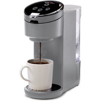 Instant Pot Single Serve K-Cup Pod Compatible Coffee Maker With Reusable Pod & Bold Setting, 8-12Oz, 40Oz Reservoir, Grey