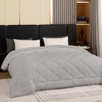 Gohome 120X98 Oversized King Comforter All Season Extra Large King Size Microfiber Comforter Quilted Down Alternative Duvet Insert With 8 Corner Tabs