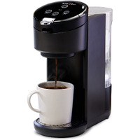 Instant Solo Single Serve Coffee Maker, From The Makers Of Pot, K-Cup Pod Compatible Brewer, Includes Reusable & Bold Setting, Brew 8 To 12Oz., 40Oz. Water Reservoir, Black