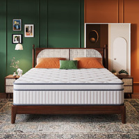 Gsleepee Full Size Mattress, 12 Inch Full Mattress In A Box, Memory Foam Hybrid Mattresses For Motion Isolation, Soft And Comfortable, Pressure Relief, Medium Firm Support