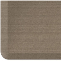 Newlife By Gelpro Anti-Fatigue Designer Comfort Kitchen Floor Mat, 20""X32"", Grasscloth Pecan Stain Resistant Surface With 3/4    Thick Ergo-Foam Core For Health And Wellness