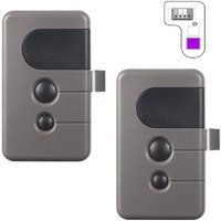 2 Garage Door Remote Control For Sears Craftsman 139.53753 139.53680 139.53681 Hbw2028 371Ml 315Mhz