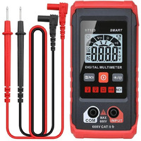 Ht Automatic Digital Multimeter,Tm-510 4000 Counts Smart Digital Multimeter,Digital Display Intelligent Multimeter,Voltage Tester With Non-Contact Voltage Function (1 Pcs)