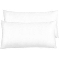 Ntbay Zippered Satin Pillow Cases For Hair And Skin, Luxury King Hidden Zipper Pillowcases Set Of 2, 20X36 Inches, Pure White