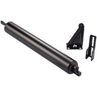 Ideal Security Bk1730 Heavy Pneumatic Storm Door Closer And Screen Door Closer, 10.5   , Black