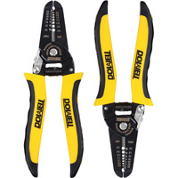 Dowell 10-22 Awg Wire Stripping Tool Wire Stripper Cutter Pliers Tool Multi-Function Hand Tool For Electrician 2-Piece