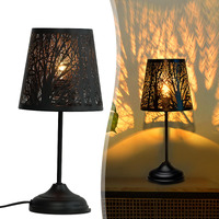 Zqqlite Led Lights Table Lamp,Touch Lamps For Nightstand,3-Levels Brightness,Lamp For Bedroom,Bedside Lamps,Desk Lamps For Home,Living Room,Office(Black)