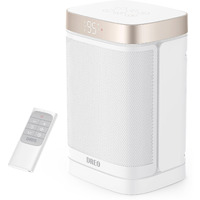 Dreo Atom One Space Heater With Remote, 70Oscillating Electric Heaters With Digital Thermostat, 1500W Ptc Ceramic Heater, 12H Timer, 37Db Quiet Safety Heating, Portable Heater For Home Office